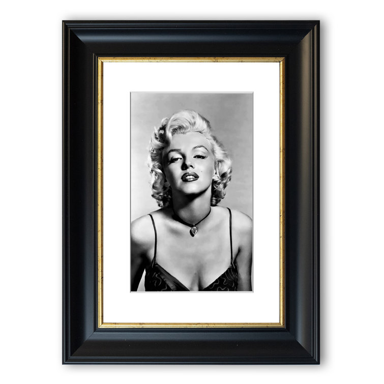 East Urban Home Marilyn Monroe Picture Frame Photograph Wayfair.co.uk